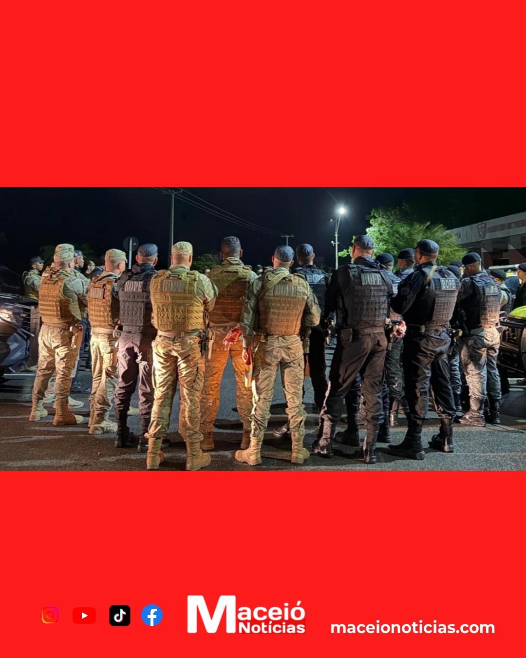 Investigação leva à queda de grupo criminoso em Jequiá da Praia e Maceió