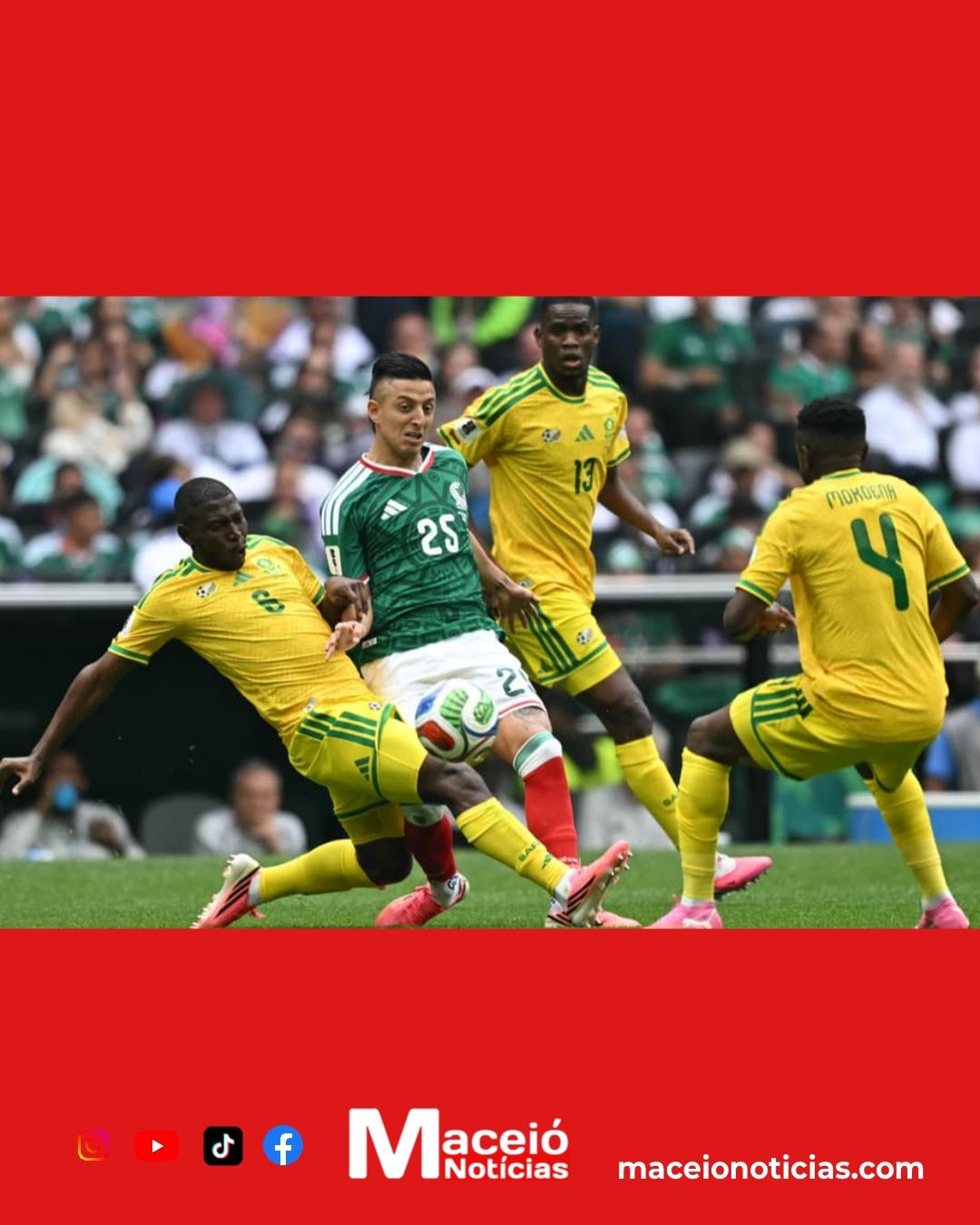México vence a África do Sul na estreia da Copa do Mundo de 2026