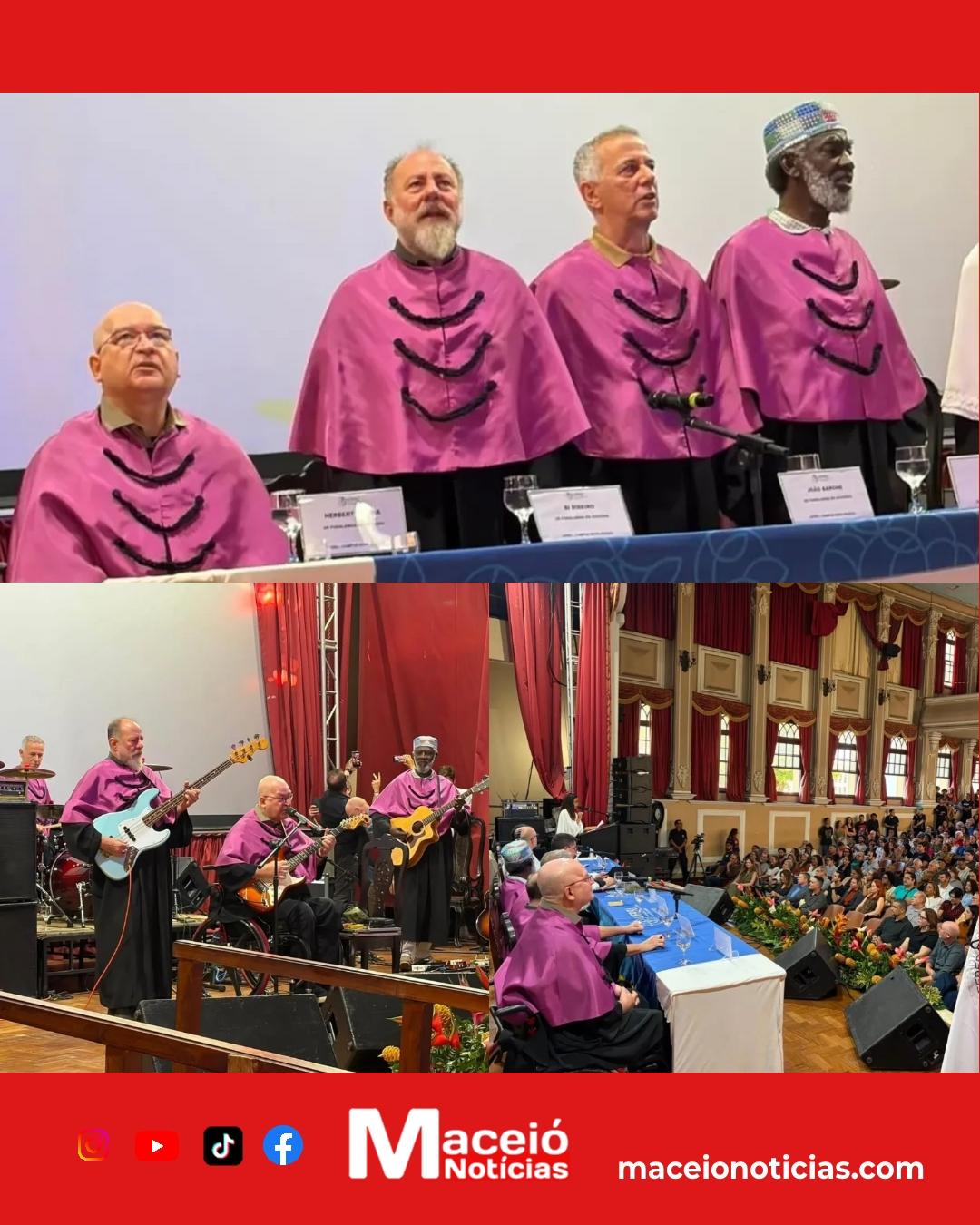 Paralamas do Sucesso recebem uma das maiores honrarias acadêmicas do Brasil