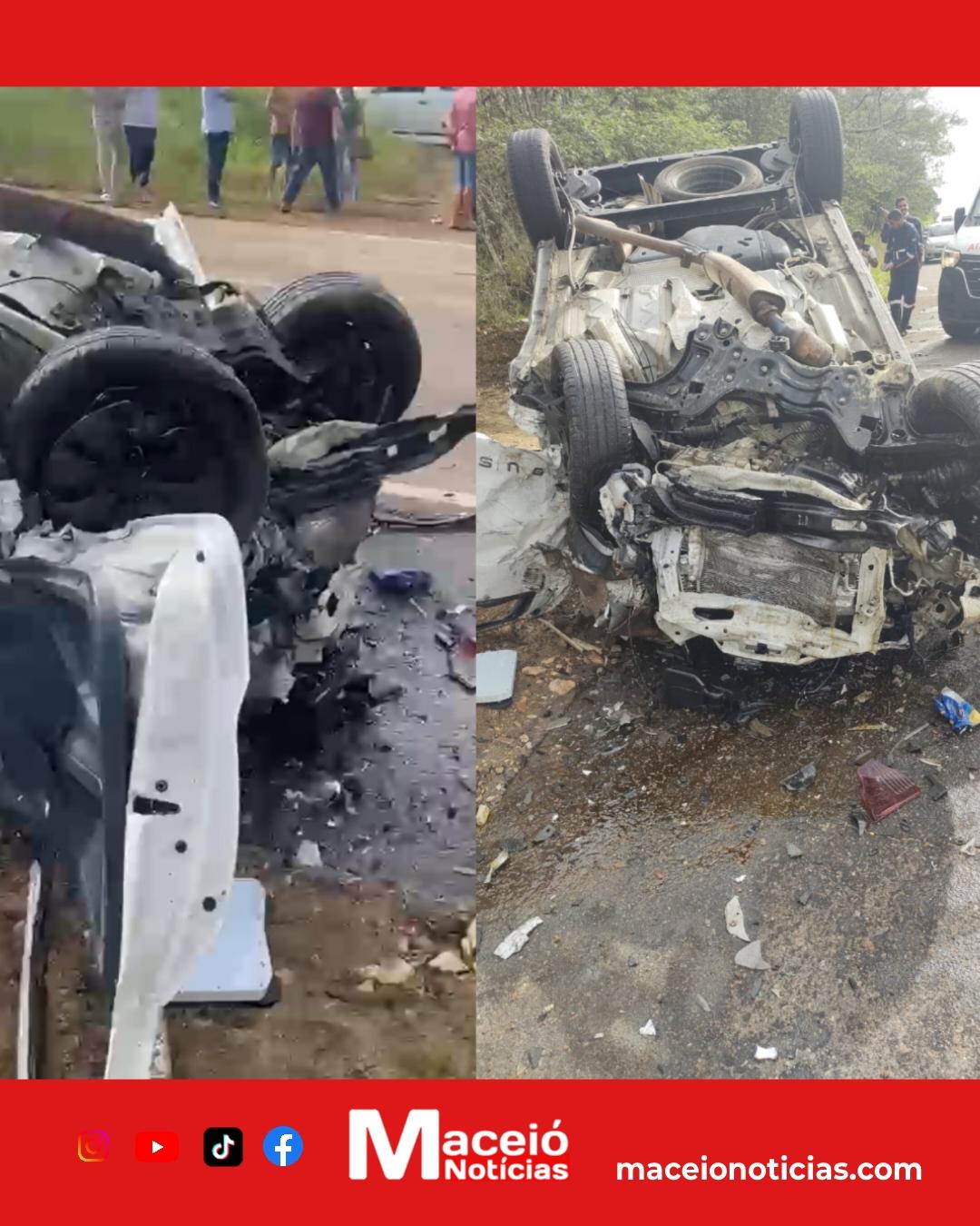 Tragédia na AL-220: filho de empresário de Arapiraca morre em colisão