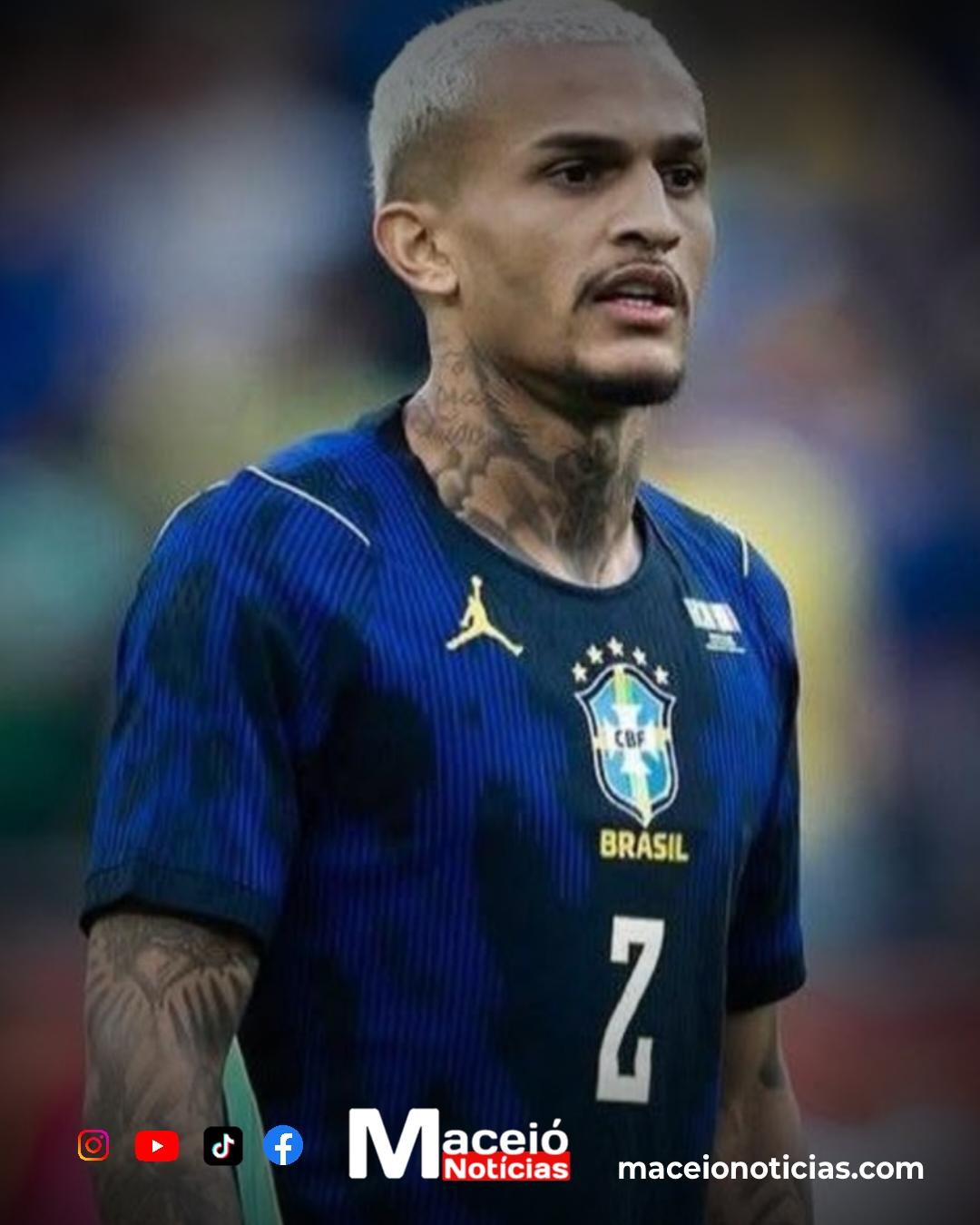 Wesley é cortado da Seleção após lesão e dá adeus à Copa
