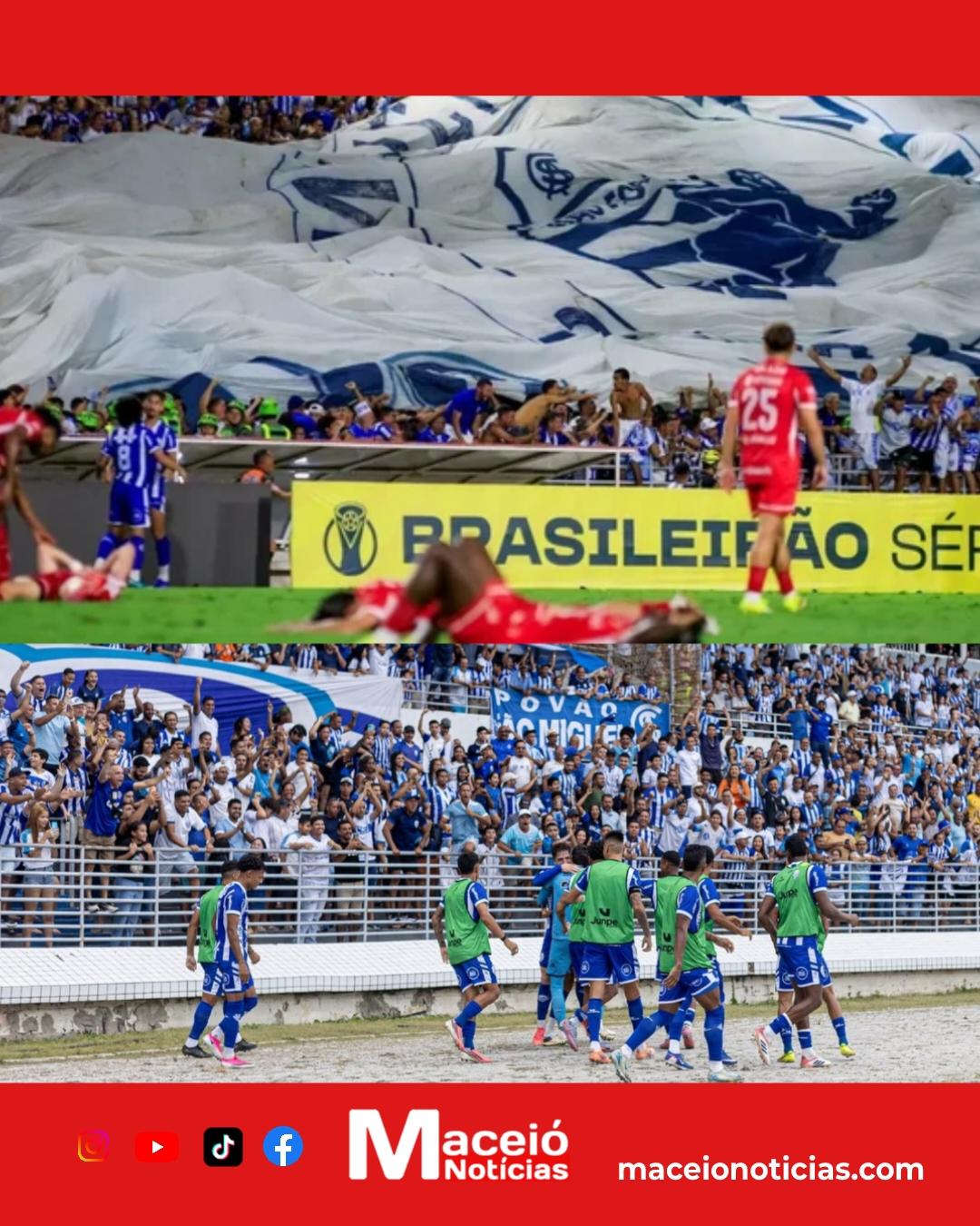 CSA garante vaga nas quartas de final da Série D com vitória emocionante no Rei Pelé