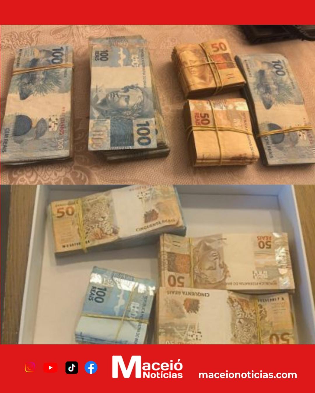 Dinheiro escondido em livro chama atenção da PF em investigação envolvendo grupo ligado a Sóstenes