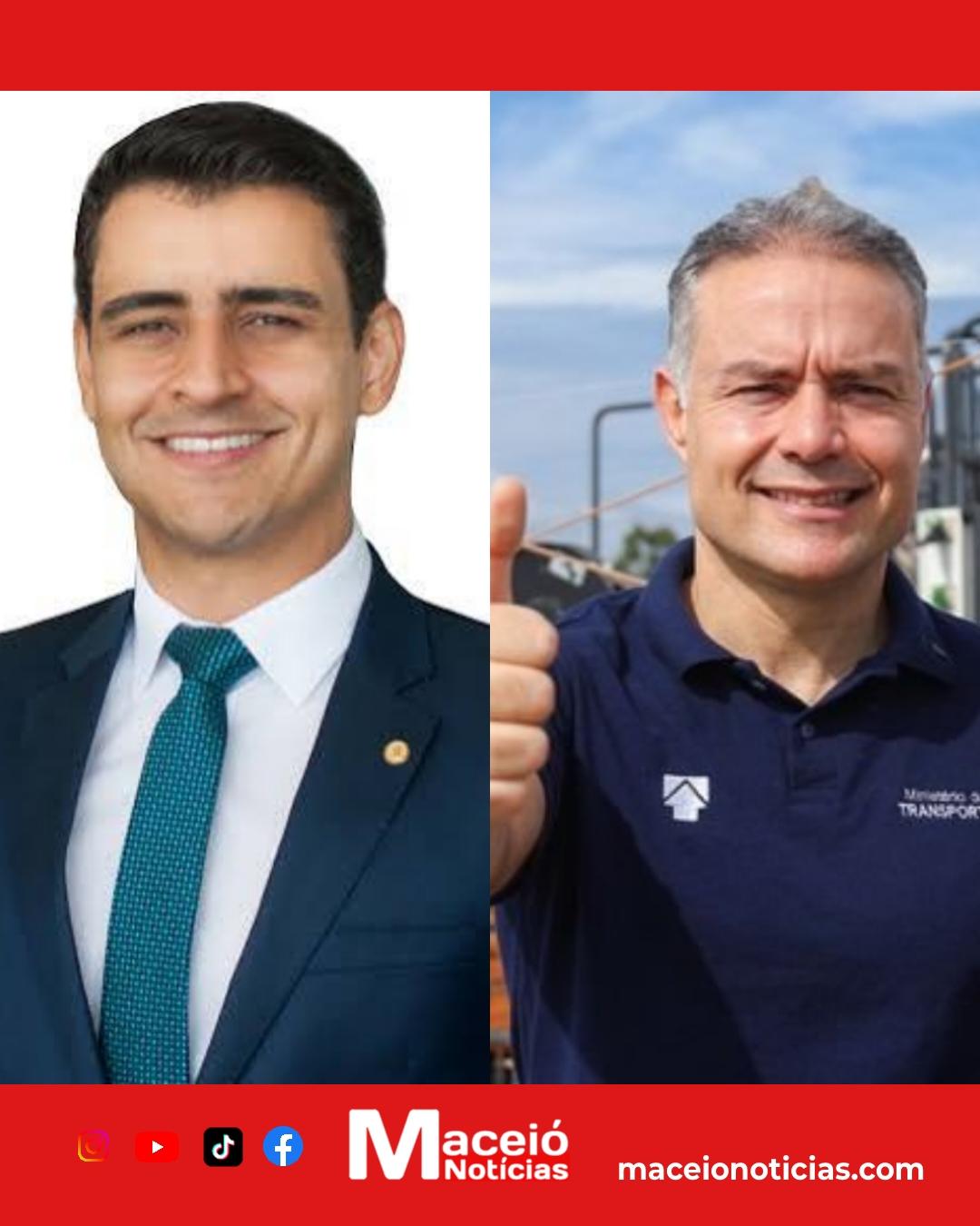 Pesquisa revela disputa acirrada entre JHC e Renan Filho pelo Governo de Alagoas
