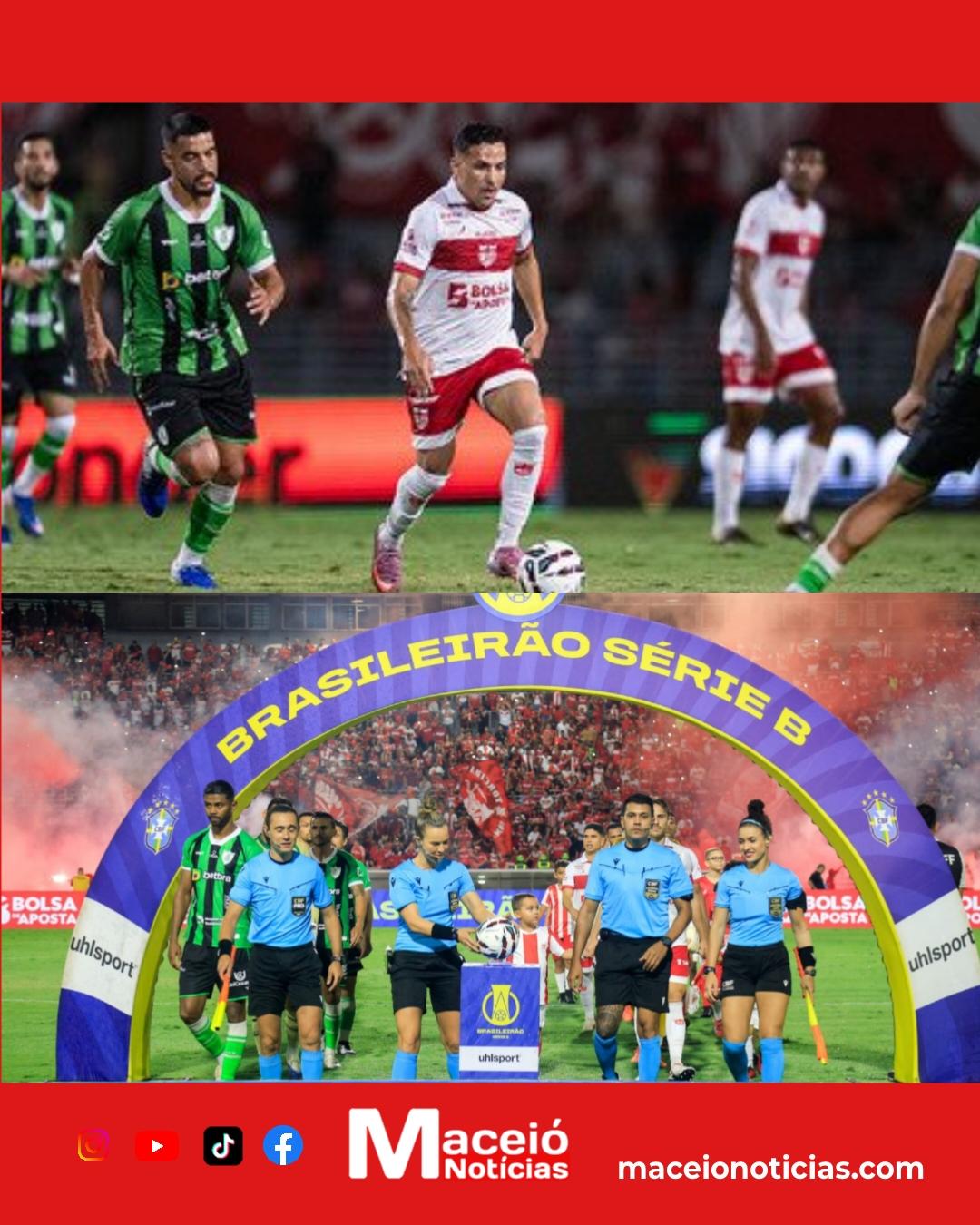 CRB faz valer o mando de campo, supera o América-MG e ganha força na briga pelo G-5 da Série B