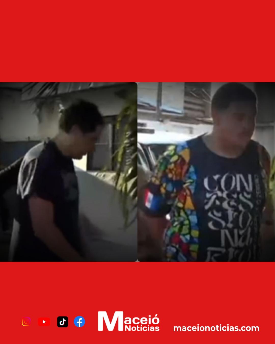 Dupla é detida em Maceió durante investigação sobre material de abuso infantil