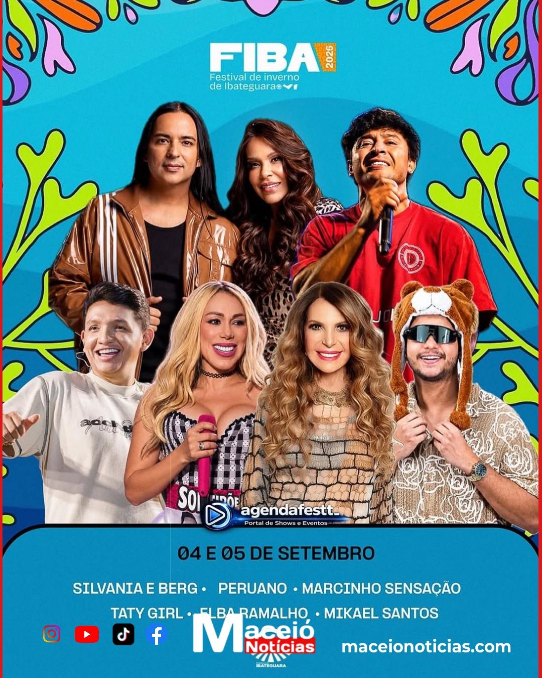 FIBA 2026: Ibateguara recebe grande Festival de Inverno nos dias 4 e 5 de setembro