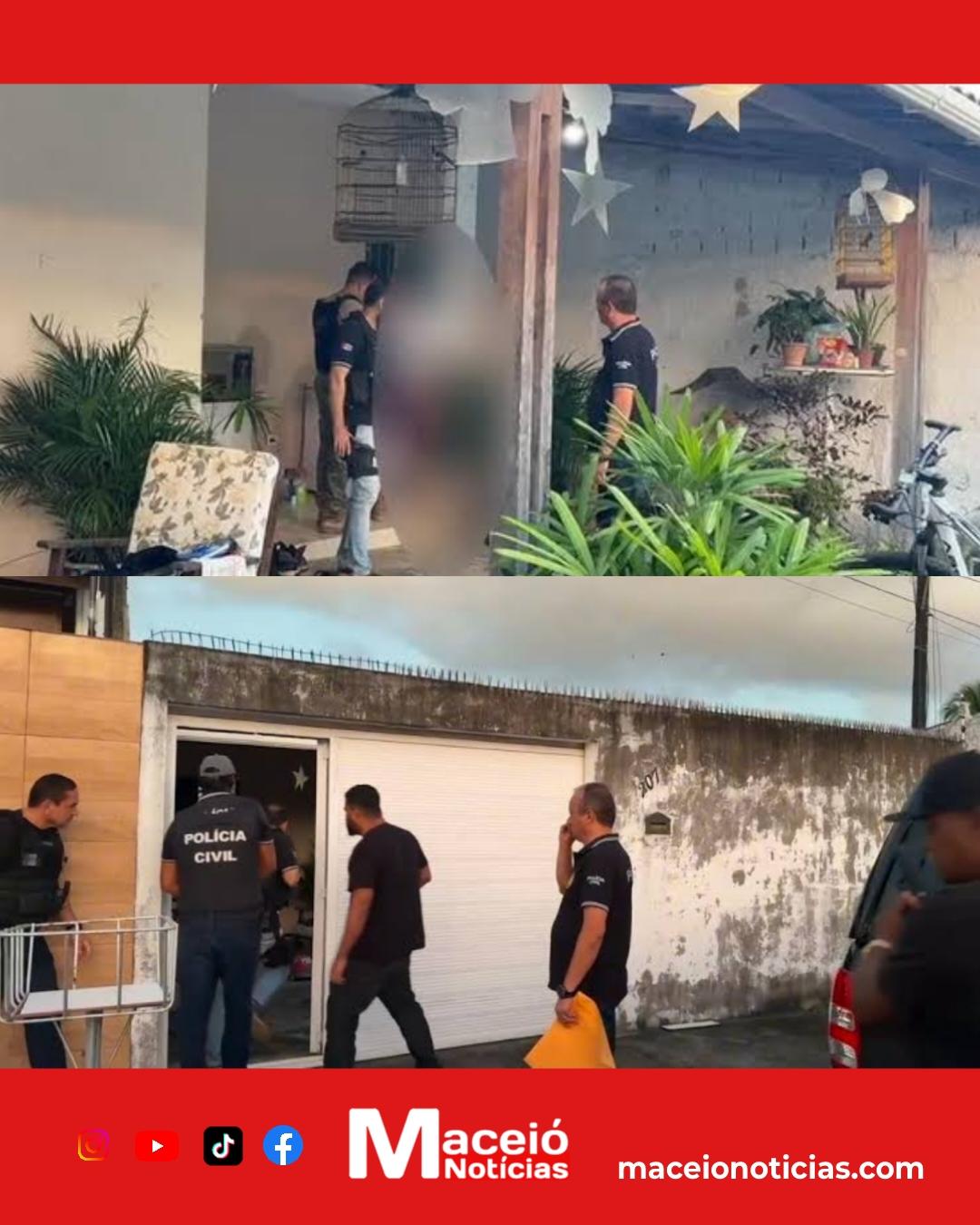 Operação Pater prende cinco suspeitos de integrar organização criminosa em Maceió e Marechal Deodoro