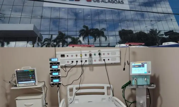 Alagoas inaugura Hospital do Idoso com 56 leitos, sendo 20 de UTI