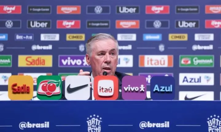 Ancelotti surpreende e chama 10 jogadores do Brasileirão para a Seleção