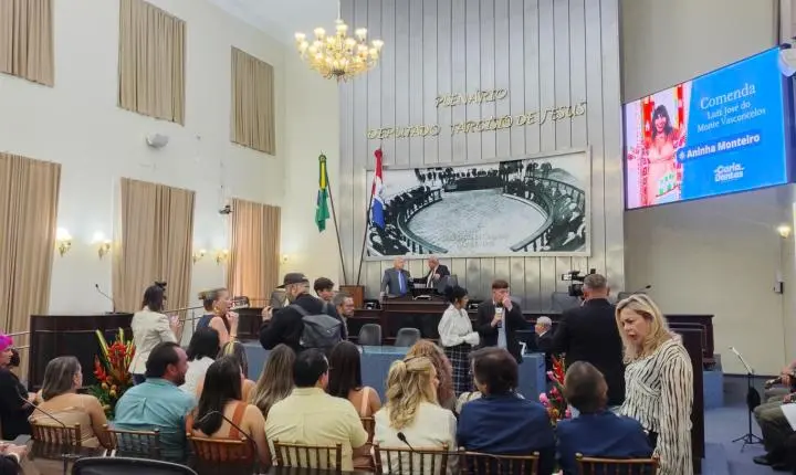 Aninha Monteiro é homenageada na ALE pelo trabalho na divulgação do turismo 