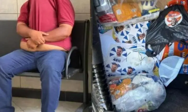 Cestas básicas, votos e prisão: BOPE age durante distribuição em Maceió