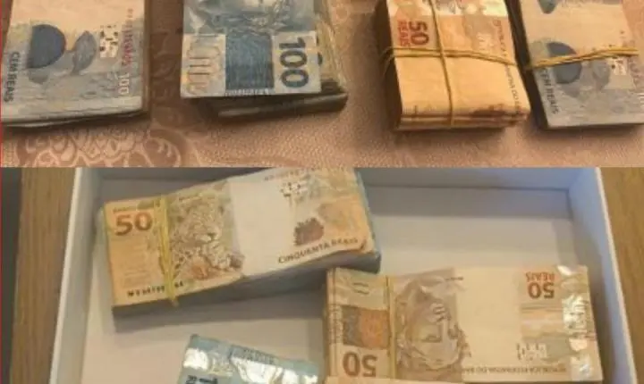 Dinheiro escondido em livro chama atenção da PF em investigação envolvendo grupo ligado a Sóstenes