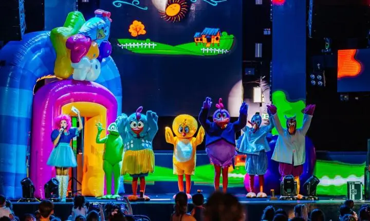 Galinha pintadinha volta a maceió com seu novo show “Top 10 da galinha pintadinha”