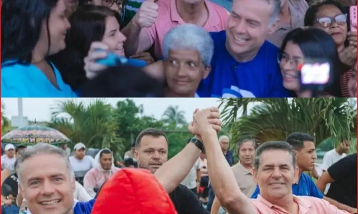 Geo Cruz e Renan Filho reforçam parceria política durante caravana em Ibateguara