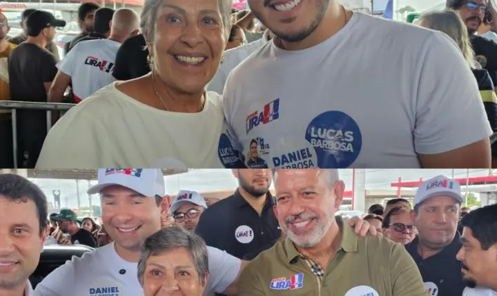 Grande adesivaço em Arapiraca reúne Arthur Lira, Daniel Barbosa, Lucas Barbosa e lideranças do Agreste