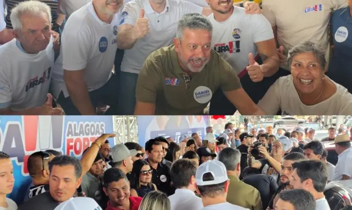 Grande adesivaço em Arapiraca reúne Arthur Lira, Daniel Barbosa, Lucas Barbosa e lideranças do Agreste