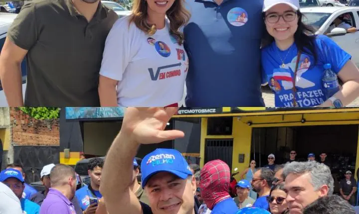 Grande carreata de Renan Filho movimenta Cidade Universitária e provoca congestionamentos