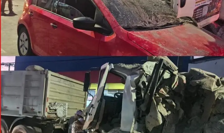 Grave engavetamento deixa três vítimas presas às ferragens na Levada, em Maceió