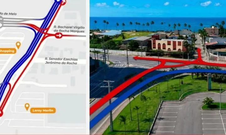 Gustavo Paiva terá mão única e muda rota de quem segue para o Litoral Norte