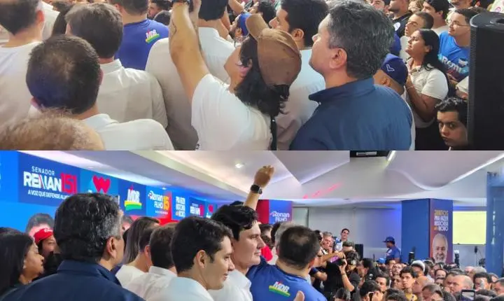 MDB oficializa candidatura de Renan Filho ao Governo de Alagoas em convenção marcada por grande público