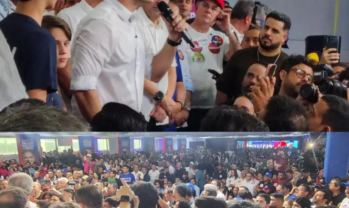 MDB oficializa candidatura de Renan Filho ao Governo de Alagoas em convenção marcada por grande público