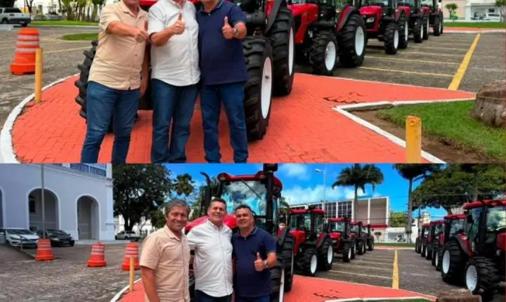 No Palácio do Governo, Geo Cruz garante novos tratores para impulsionar a agricultura familiar de Ibateguara