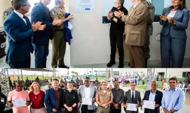 Nova base da segurança: governo entrega sede modernizada do 12º BPM na Cidade Universitária