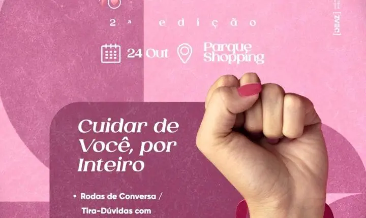 Outubro Rosa: Projeto Cuide-se promove ações gratuitas de saúde no Parque Shopping Maceió