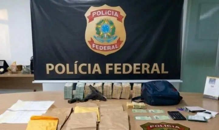 PF prende PM da reserva com R$ 500 mil e material ligado à campanha de João Caldas Filho 