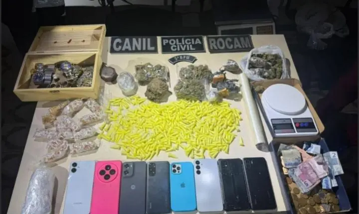 Polícia prende suspeito de tráfico de drogas durante operação no bairro Manoel Teles, em Arapiraca