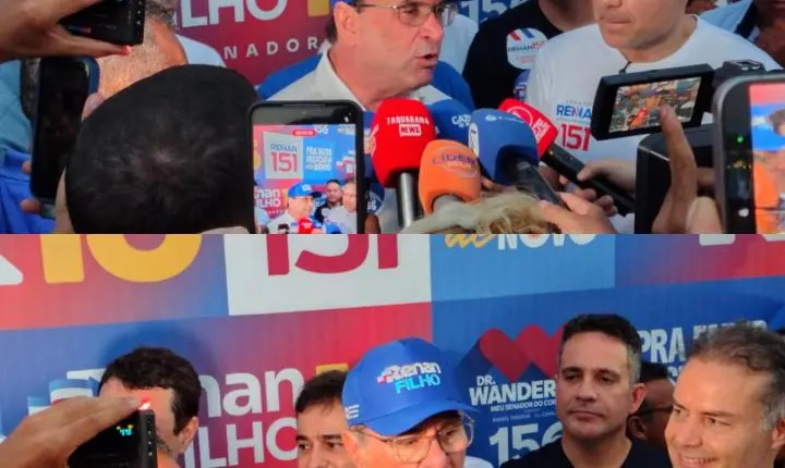 Renan Filho e Yale Fernandes lançam candidaturas ao Governo de Alagoas e reúnem multidão em Arapiraca