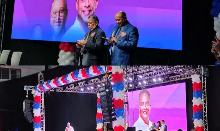 Renan Filho reúne lideranças políticas e evangélicas em evento lotado no Jaraguá, em Maceió