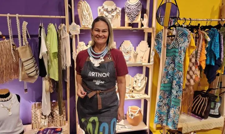 SHIÁ leva biojoias autorais da Barra de São Miguel à ARTNOR, em Maceió, no Jaraguá