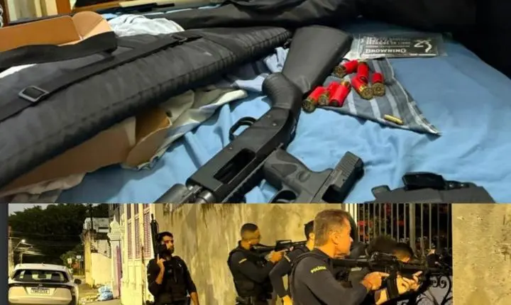Suspeito de atirar contra motorista por aplicativo é preso com arsenal durante operação em Maceió