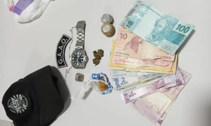 Tráfico na orla: suspeito é preso durante patrulhamento da Guarda Municipal