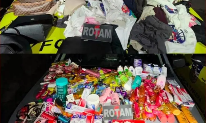 Trio é preso após sequência de furtos em shoppings e supermercado de Maceió