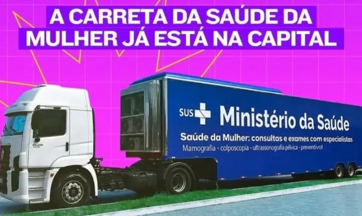 Unidade móvel do SUS realiza mamografias gratuitas em Maceió até 6 de novembro