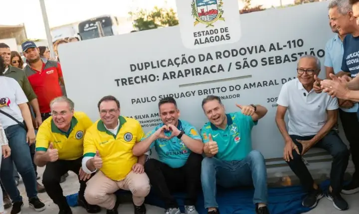 AL-110 duplicada: Governo entrega importante eixo viário entre Arapiraca e São Sebastião.
